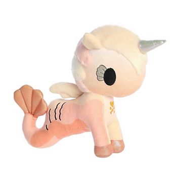 Aurora Medium Orange Tokidoki 9.5" Mermicorno Searena Enchanting Stuffed Animal