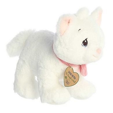 Aurora Small White Precious Moments 9" Cassie Kitten Inspirational ...