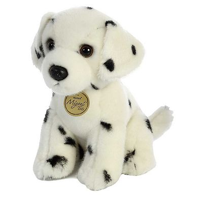 Aurora Medium White Miyoni Tots 11" Dalmatian Pup Adorable Stuffed Animal
