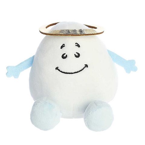 Детские мягкие игрушки Aurora Mini White Eggspressions 3.5" Good Egg Punny Stuffed Animal