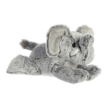 Aurora Medium Gray Flopsie 12" Leroy Elephant Adorable Stuffed Animal