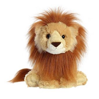 Aurora Medium Brown Destination Nation 12" Lion Adventurous Stuffed Animal