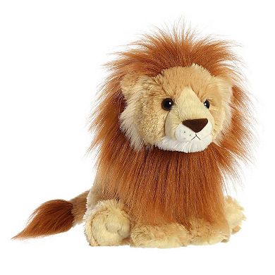 Aurora Medium Brown Destination Nation 12" Lion Adventurous Stuffed Animal