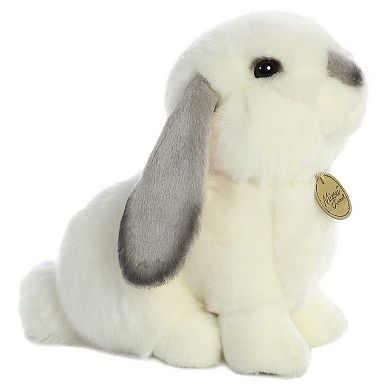 Aurora Medium Grey Ears Miyoni 11" Lop Eared Rabbit Adorable Stuffed Animal