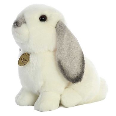 Aurora Medium Grey Ears Miyoni 11" Lop Eared Rabbit Adorable Stuffed Animal