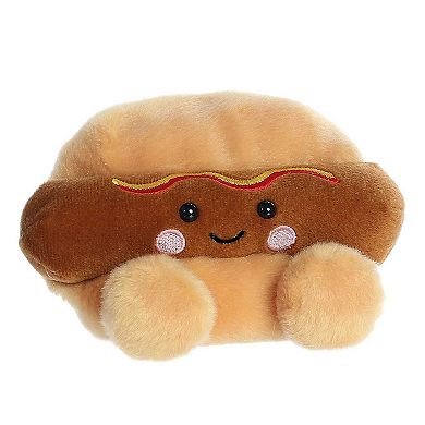 Aurora Mini Brown Palm Pals 5" Colson Hot Dog Adorable Stuffed Animal