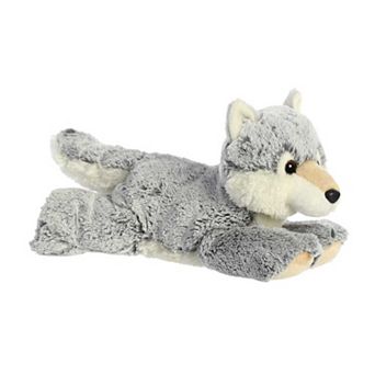 Aurora Medium Gray Flopsie 12" Winter Wolf Adorable Stuffed Animal