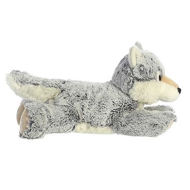 Aurora Medium Gray Flopsie 12" Winter Wolf Adorable Stuffed Animal