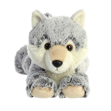 Aurora Medium Gray Flopsie 12" Winter Wolf Adorable Stuffed Animal
