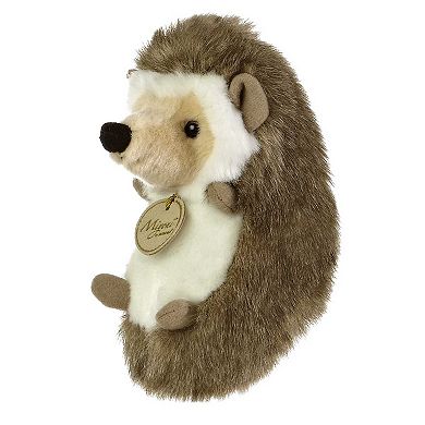 Aurora Small Brown Miyoni 7" Hedgehog Adorable Stuffed Animal