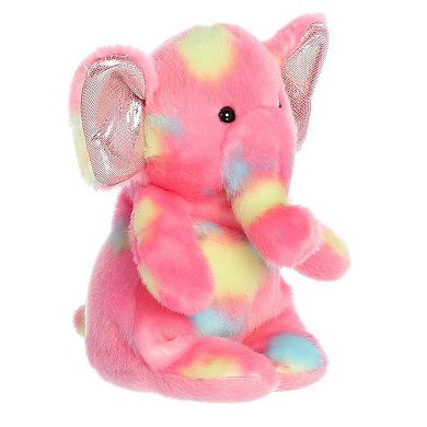 Aurora Small Pink Jammies 8" Raspberry Elephant Vibrant Stuffed Animal