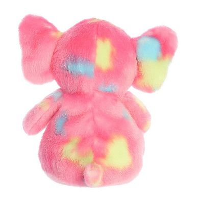Aurora Small Pink Jammies 8" Raspberry Elephant Vibrant Stuffed Animal