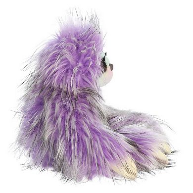 Aurora Large Purple Luxe Boutique 14" Amethyst Sloth Exquisite Stuffed Animal