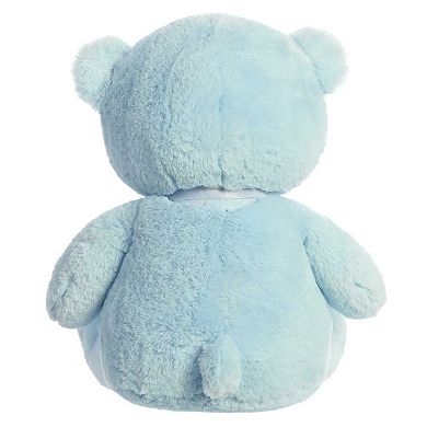 Ebba Large My First Teddy 18" Blue Adorable Baby Stuffed Animal