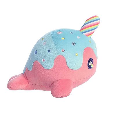 Aurora Small Pink Tasty Peach 7" Lollipop Nomwhal Enchanting Stuffed Animal