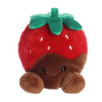 Aurora Mini Red Palm Pals 5" Valentino Chocolate Strawberry Adorable Stuffed Animal