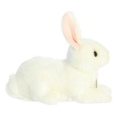 Aurora Small White Miyoni 8" American White Rabbit Adorable Stuffed Animal