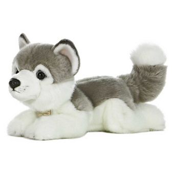 Aurora Medium Gray Miyoni 11" Husky Adorable Stuffed Animal