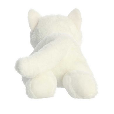 Aurora Medium White Flopsie 12" Precious White Kitty Adorable Stuffed Animal