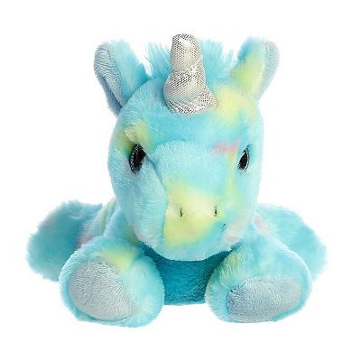 Aurora - Small Blue Bright Fancies - 7" Blueberryripple Unicorn - Vibrant Stuffed Animal