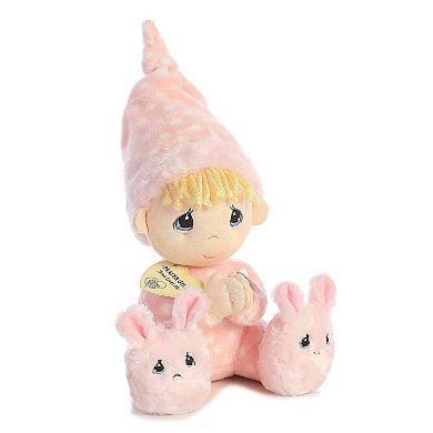 Aurora Medium Pink Precious Moments 9.5" Prayer Girl Spanish Inspirational Stuffed Animal