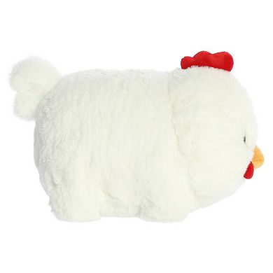 Aurora Medium White Spudsters 10" Claire Chicken Adorable Stuffed Animal