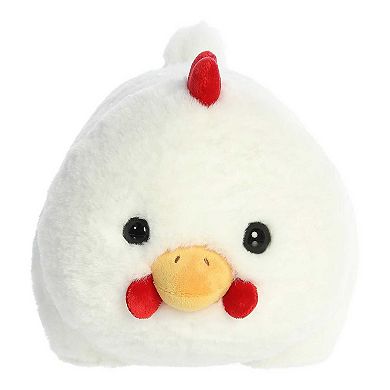 Aurora Medium White Spudsters 10" Claire Chicken Adorable Stuffed Animal