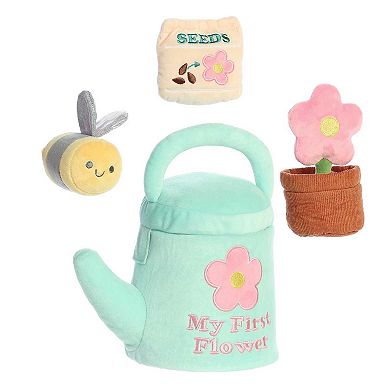 Ebba Small Multicolor Baby Talk 7" My First Flower Engaging Baby Stuffed Animal