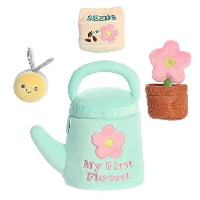 Ebba Small Multicolor Baby Talk 7" My First Flower Engaging Baby Stuffed Animal