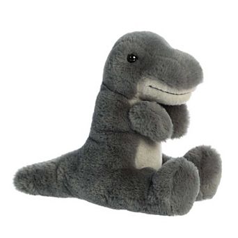 Aurora Medium Gray Flopsie 12" T-rex Adorable Stuffed Animal