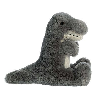 Aurora Medium Gray Flopsie 12" T-rex Adorable Stuffed Animal