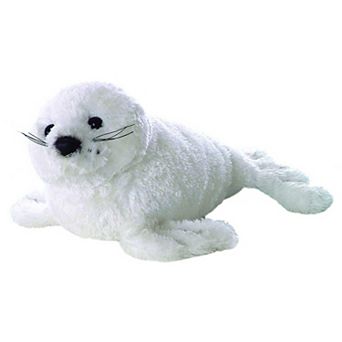 Aurora Small White Mini Flopsie 8" Harp Seal Adorable Stuffed Animal