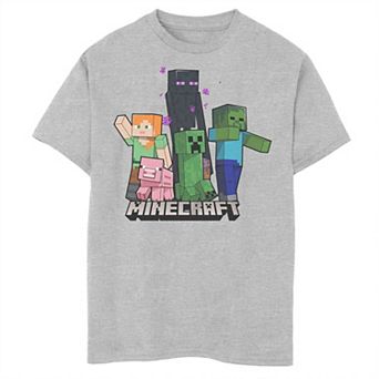 Boys Minecraft Bobble Mob Graphic Tee