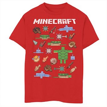 Boys Minecraft Aquatic Mob Graphic Tee