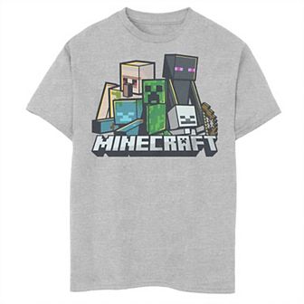 Boys Minecraft Naughty Mob Graphic Tee
