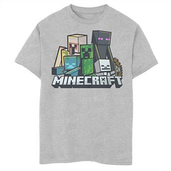 Boys 6-20 Minecraft Naughty Mob Graphic Tee