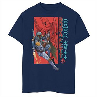 Boys Husky Star Wars Boba Fett Graphic Tee