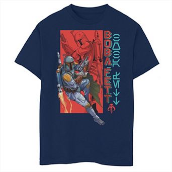 Boys Husky Star Wars Boba Fett Graphic Tee