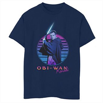 Boys Husky Star Wars Obi-Wan Kenobi Poster Graphic Tee