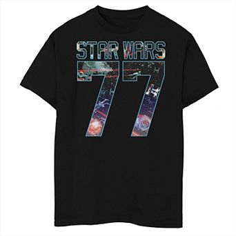 Boys Star Wars 77 Husky Graphic Tee