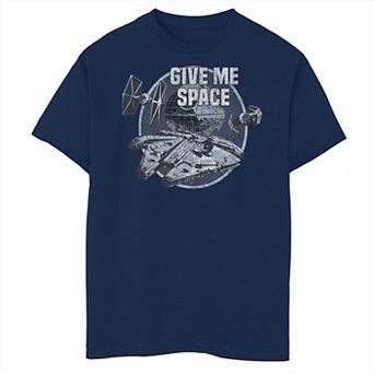Boys Star Wars Give Me Space Husky Graphic Tee