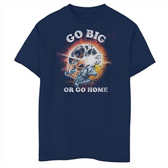 Boys Star Wars Go Big Or Go Home Husky Graphic Tee