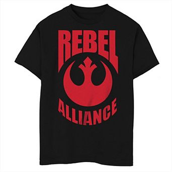Boys Star Wars Rebel Alliance Husky Graphic Tee
