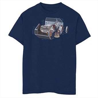 Boys Star Wars Tie Fighter Revealed Husky Graphic Tee