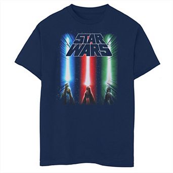 Boys 8-20 Star Wars Sabers Up Husky Graphic Tee