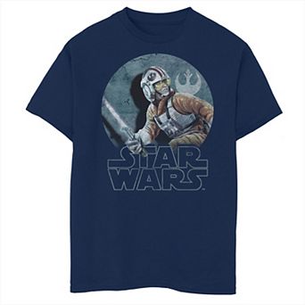 Boys 8-20 Star Wars Luke Skywalker Retro Husky Graphic Tee