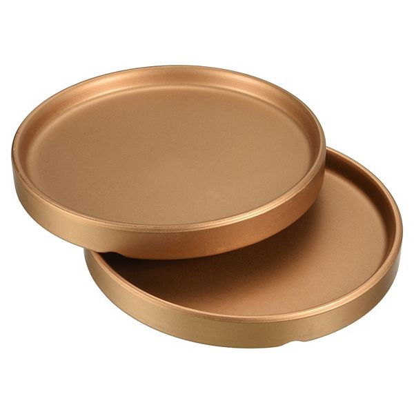 6" Ceramic Round Planter Saucer Flower Pot Drip Tray Coaster, 2 Pack