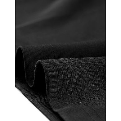 Wrap Front Blouse For Women Elegant Ruched Side Chiffon Slit Sleeve Top