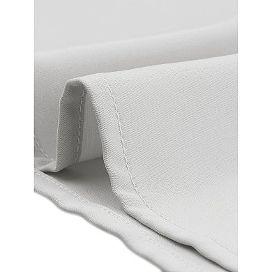 Fall Winter Stand Collar Chiffon Blouse For Women Long Sleeve Business Casual Work Shirt