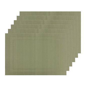 Placemats Set of 6 Table Mat Set for Kitchen Dining Room